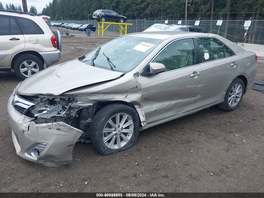 2013 TOYOTA CAMRY HYBRID XLE - 4T1BD1FK4DU066458