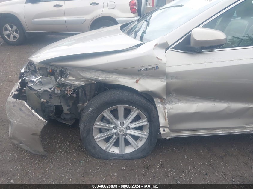 2013 TOYOTA CAMRY HYBRID XLE - 4T1BD1FK4DU066458