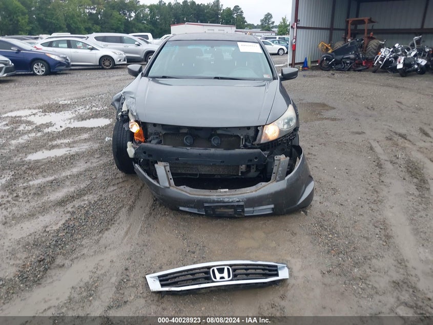 2010 Honda Accord 2.4 Lx VIN: 1HGCP2F39AA026521 Lot: 40028923