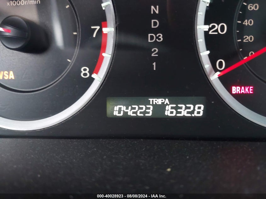 2010 Honda Accord 2.4 Lx VIN: 1HGCP2F39AA026521 Lot: 40028923