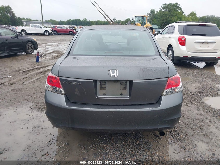 2010 Honda Accord 2.4 Lx VIN: 1HGCP2F39AA026521 Lot: 40028923