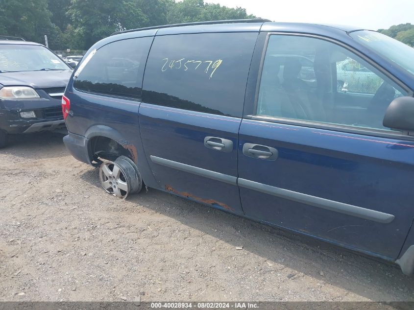 2006 Dodge Grand Caravan Se VIN: 1D4GP24R76B579776 Lot: 40028934