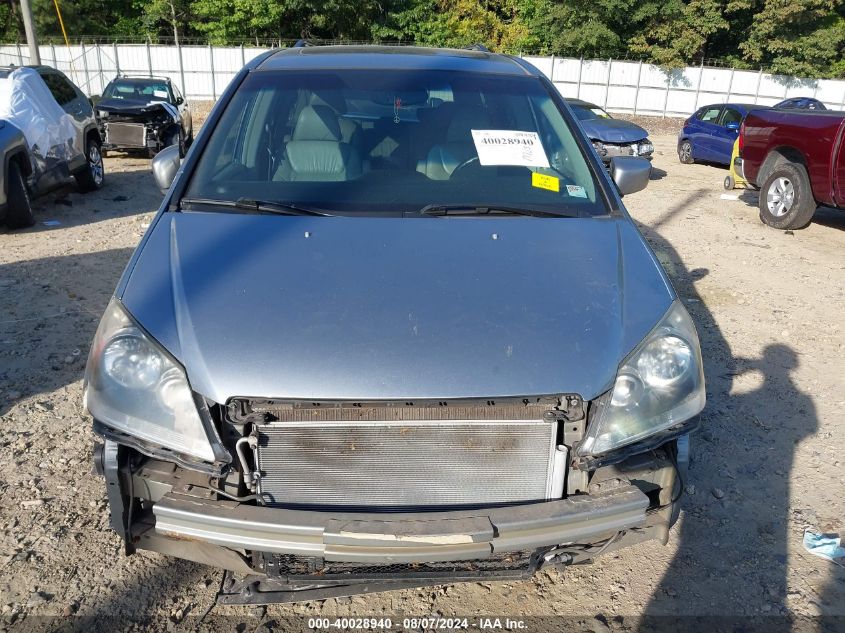 2006 Honda Odyssey Touring VIN: 5FNRL38846B092668 Lot: 40028940