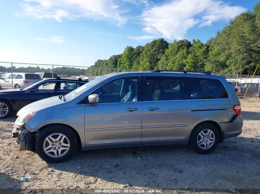 2006 Honda Odyssey Touring VIN: 5FNRL38846B092668 Lot: 40028940