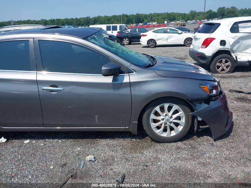 2018 Nissan Sentra Sv VIN: 3N1AB7AP8JY313942 Lot: 40028979