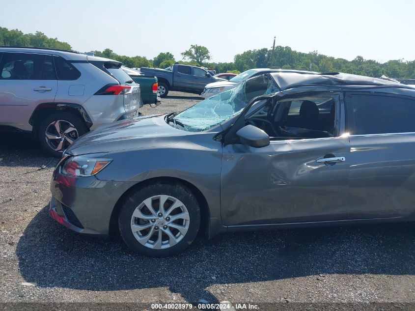 2018 Nissan Sentra Sv VIN: 3N1AB7AP8JY313942 Lot: 40028979