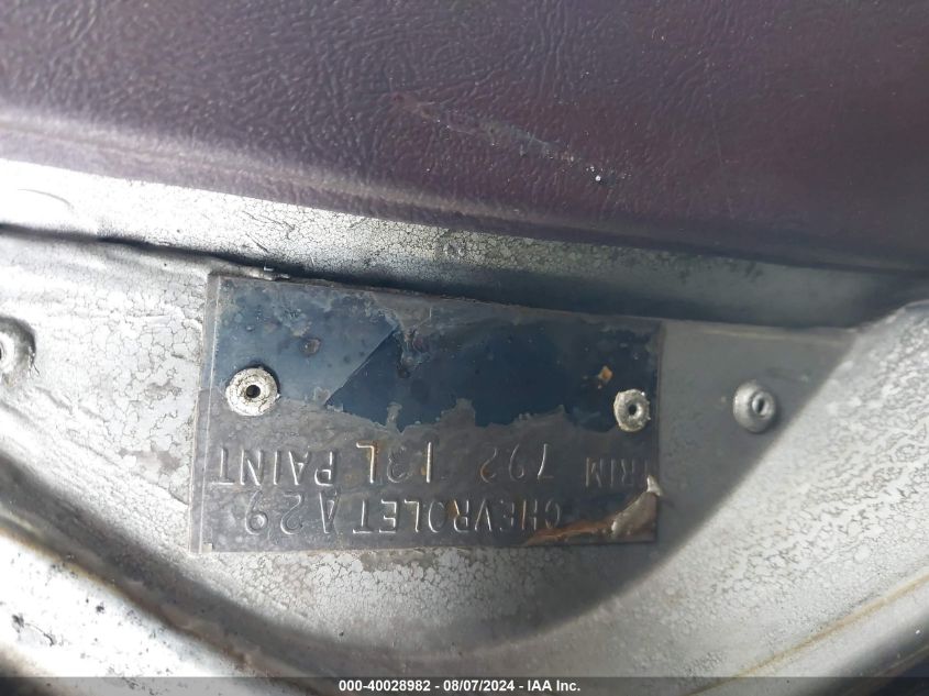 1980 Chevrolet Corvette VIN: 1Z878AS403798 Lot: 40028982