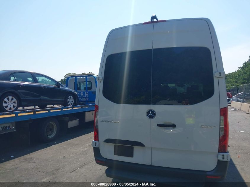 2021 Mercedes-Benz Sprinter 2500 High Roof V6 VIN: W1W4ECHY6MT074076 Lot: 40028989