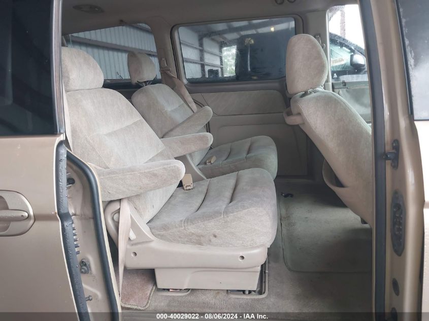 2001 Honda Odyssey Ex VIN: 2HKRL18631H612050 Lot: 40029022