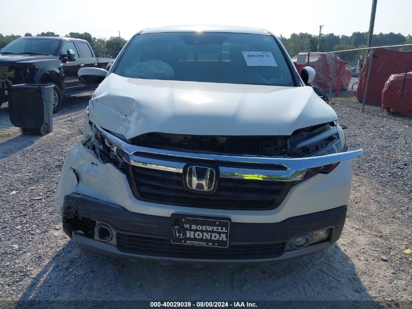 2019 Honda Ridgeline Rtl-E VIN: 5FPYK3F76KB010854 Lot: 40029039