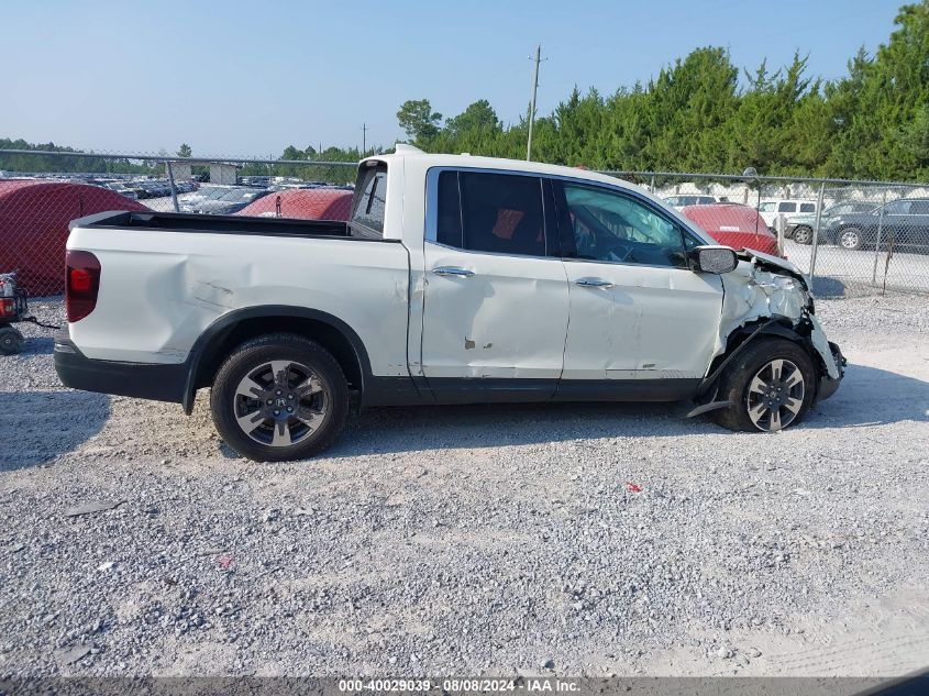 2019 Honda Ridgeline Rtl-E VIN: 5FPYK3F76KB010854 Lot: 40029039