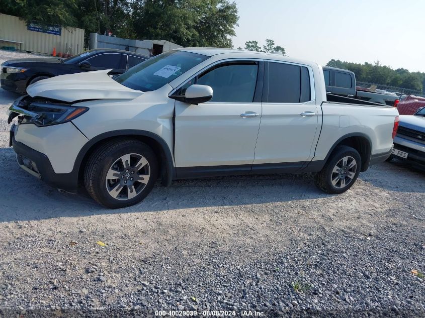 2019 Honda Ridgeline Rtl-E VIN: 5FPYK3F76KB010854 Lot: 40029039