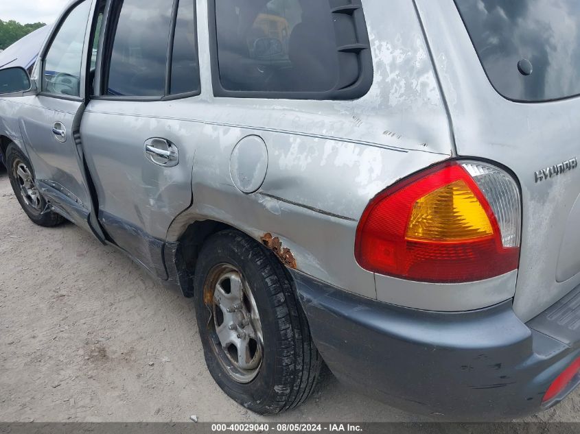 2004 Hyundai Santa Fe Gls/Lx VIN: KM8SC13E84U596546 Lot: 40029040