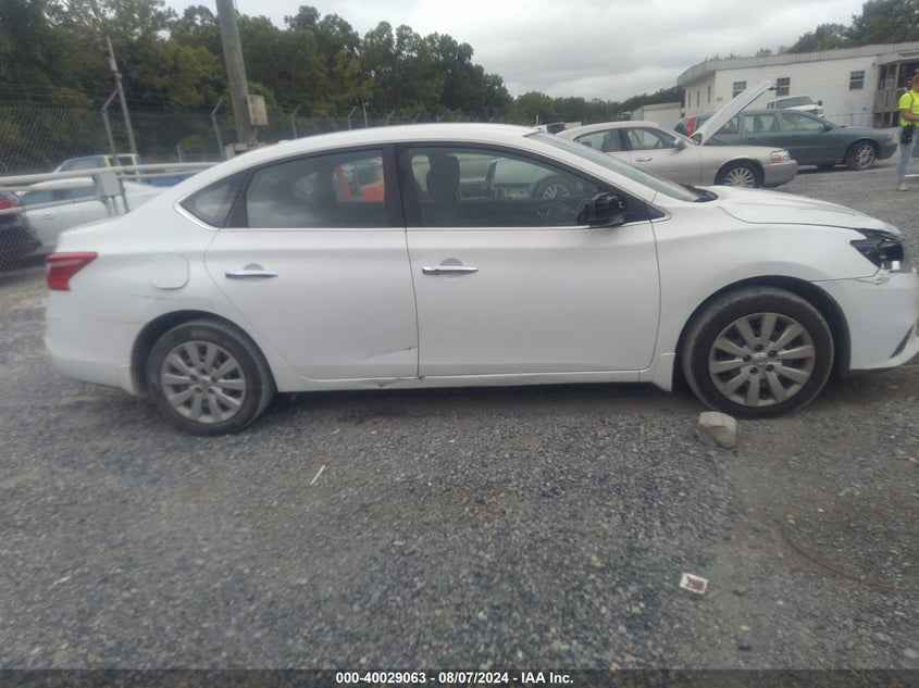 2017 Nissan Sentra Sv VIN: 3N1AB7AP7HY305955 Lot: 40029063