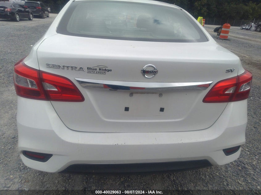 2017 Nissan Sentra Sv VIN: 3N1AB7AP7HY305955 Lot: 40029063