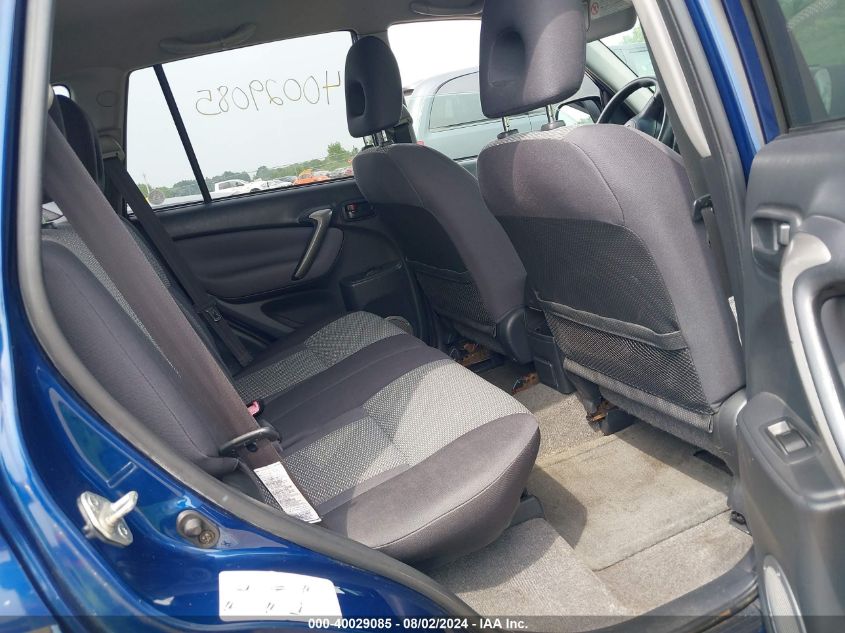 2004 Toyota Rav4 VIN: JTEHD20V840018908 Lot: 40029085