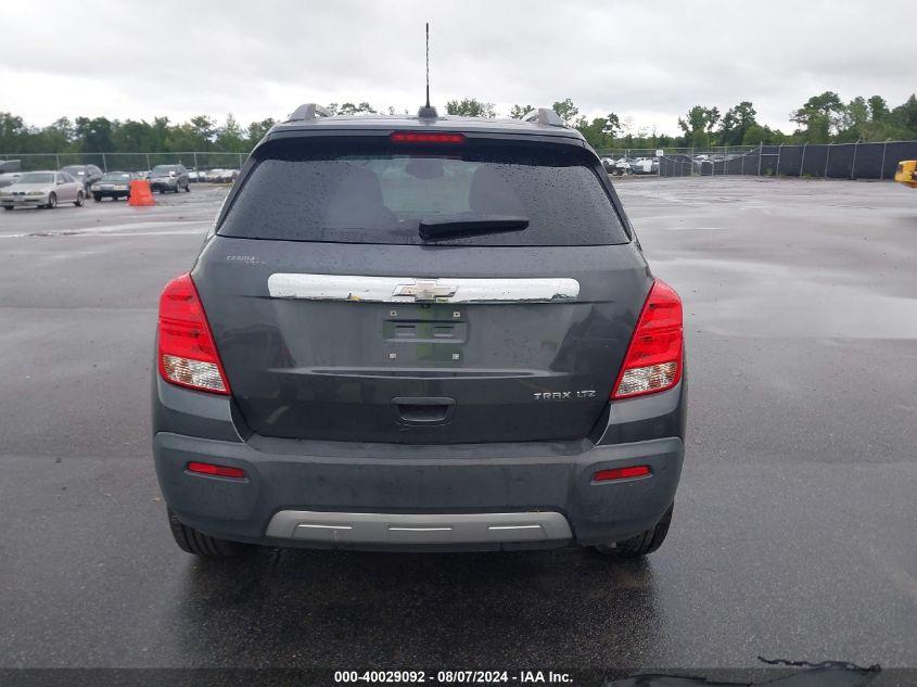 2016 Chevrolet Trax Ltz VIN: 3GNCJMSB4GL175453 Lot: 40029092