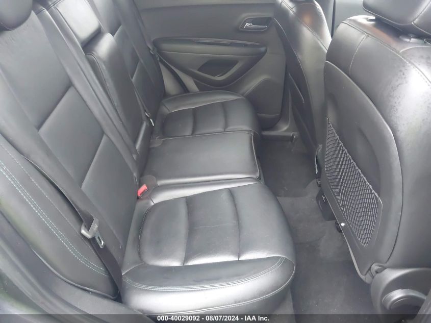 2016 Chevrolet Trax Ltz VIN: 3GNCJMSB4GL175453 Lot: 40029092