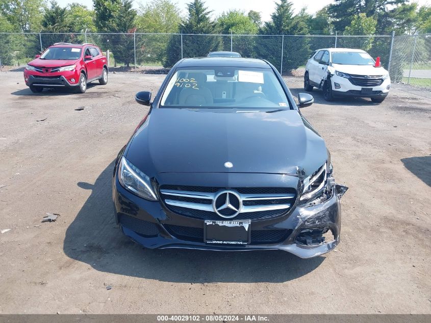 2016 Mercedes-Benz C 300 4Matic/Luxury 4Matic/Sport 4Matic VIN: 55SWF4KB2GU126370 Lot: 40029102
