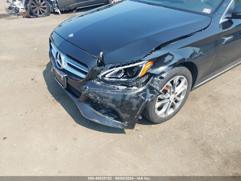 2016 Mercedes-Benz C 300 4Matic/Luxury 4Matic/Sport 4Matic VIN: 55SWF4KB2GU126370 Lot: 40029102