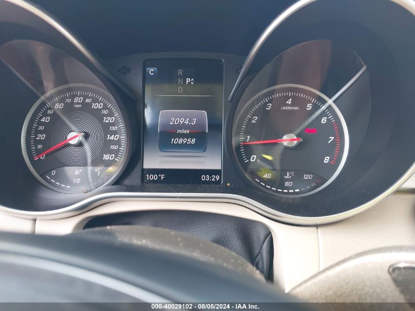 2016 Mercedes-Benz C 300 4Matic/Luxury 4Matic/Sport 4Matic VIN: 55SWF4KB2GU126370 Lot: 40029102