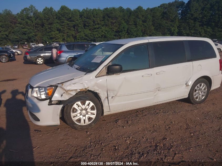 2017 Dodge Grand Caravan Se VIN: 2C4RDGBG1HR708029 Lot: 40029135