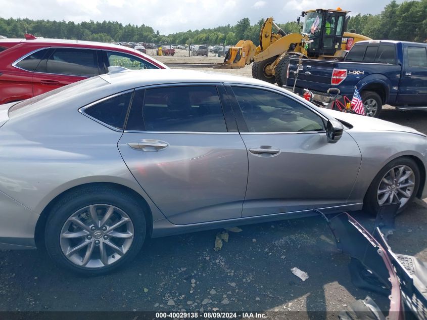 19UUB6F32MA002446 2021 Acura Tlx Standard