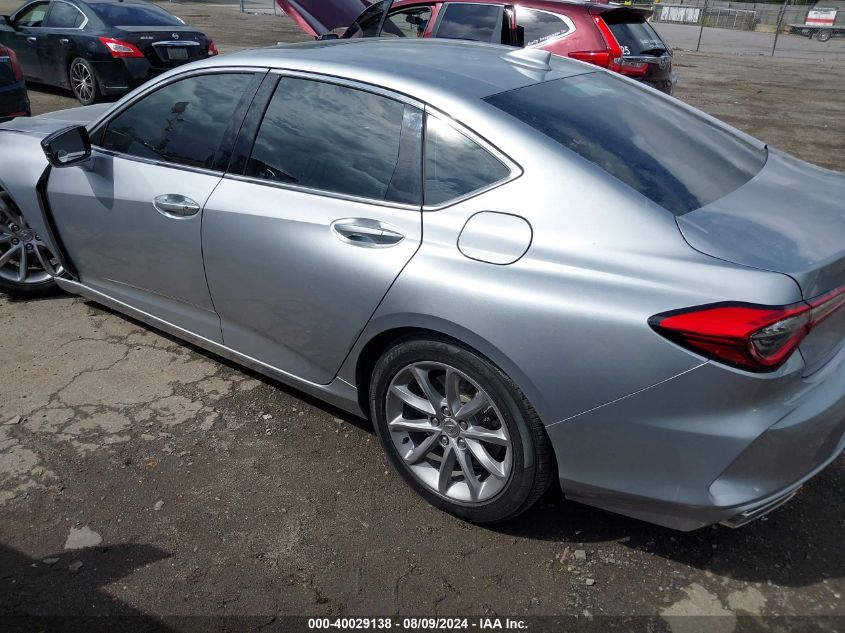 2021 Acura Tlx Standard VIN: 19UUB6F32MA002446 Lot: 40029138