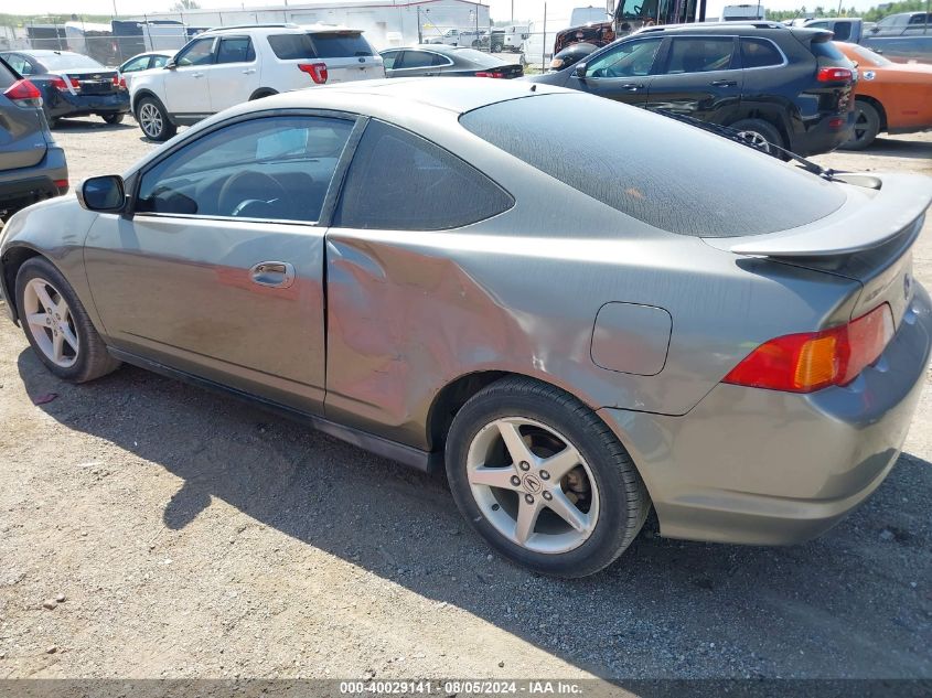 2002 Acura Rsx VIN: JH4DC54882C039229 Lot: 40029141