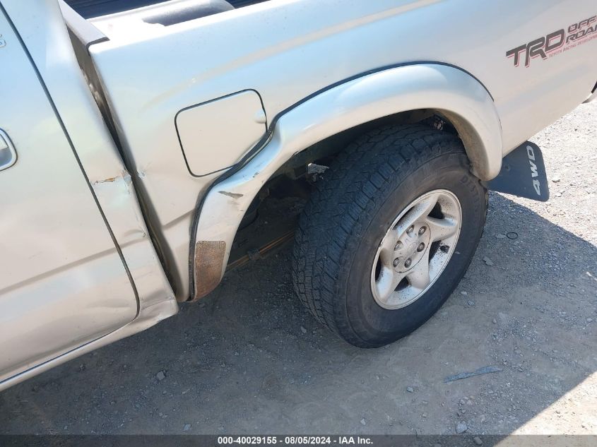 2002 Toyota Tacoma Base V6 VIN: 5TEHN72N82Z000949 Lot: 40029155