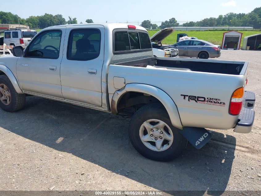 2002 Toyota Tacoma Base V6 VIN: 5TEHN72N82Z000949 Lot: 40029155