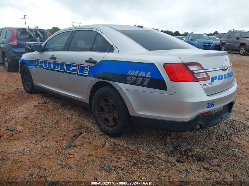 2013 FORD POLICE INTERCEPTOR POLICE INTERCEPTOR - 1FAHP2M82DG170003