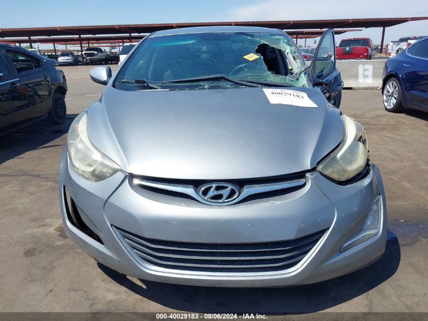 2014 Hyundai Elantra Se VIN: KMHDH4AE1EU155132 Lot: 40029183