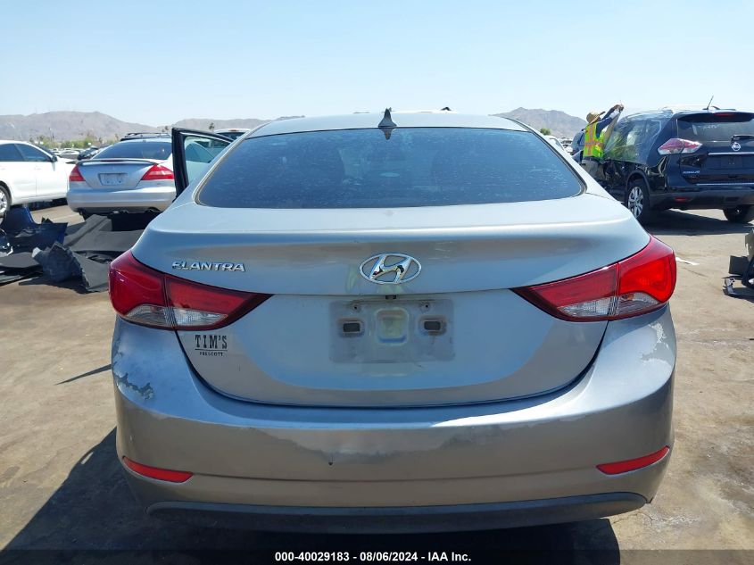 2014 Hyundai Elantra Se VIN: KMHDH4AE1EU155132 Lot: 40029183