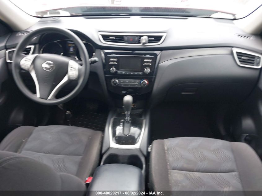 2016 Nissan Rogue S VIN: KNMAT2MVXGP705628 Lot: 40029217