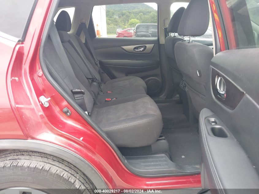 2016 Nissan Rogue S VIN: KNMAT2MVXGP705628 Lot: 40029217