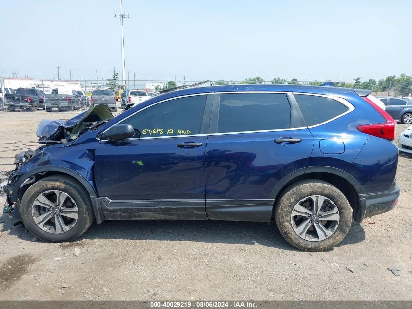 2019 Honda Cr-V Lx VIN: 2HKRW6H38KH204350 Lot: 40029219
