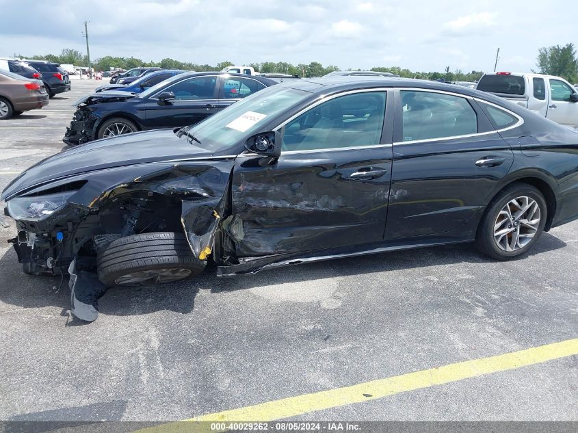 2021 Hyundai Sonata Sel VIN: 5NPEF4JA2MH094846 Lot: 40029262