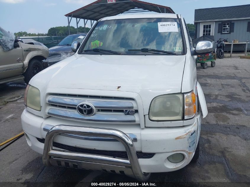 2004 Toyota Tundra Sr5 V8 VIN: 5TBDT44154S453755 Lot: 40029274