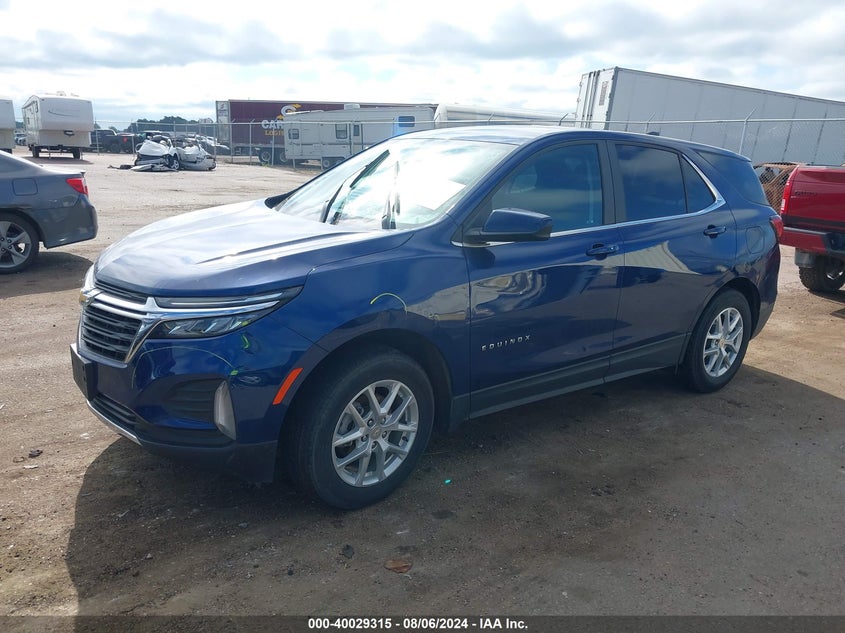 2023 CHEVROLET EQUINOX VIN: 3GNAXUEG2PS117036