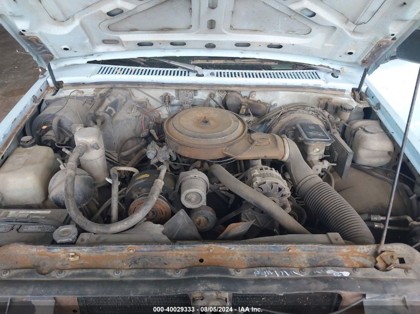 1991 Chevrolet Blazer S10 VIN: 1GNCT18Z6M8154305 Lot: 40029333