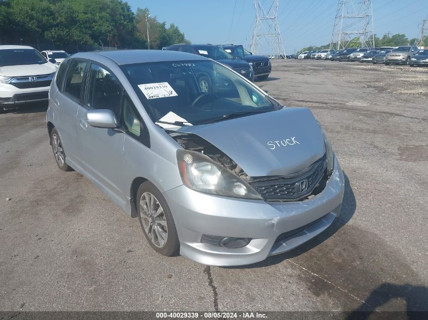 2013 Honda Fit Sport VIN: JHMGE8H55DC067887 Lot: 40029339