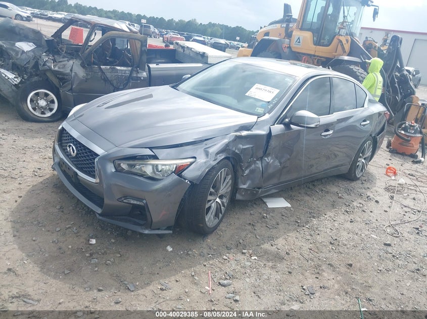 VIN JN1EV7ARXJM444948 2018 INFINITI Q50 3.0T SPORT