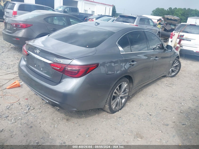VIN JN1EV7ARXJM444948 2018 INFINITI Q50 3.0T SPORT