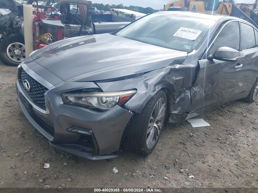 VIN JN1EV7ARXJM444948 2018 INFINITI Q50 3.0T SPORT