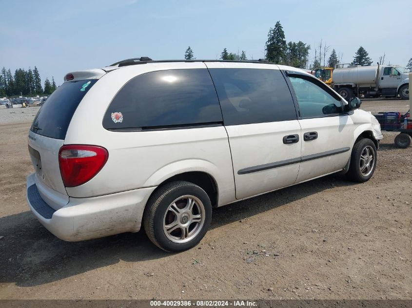 2004 Dodge Grand Caravan Se VIN: 1D4GP24R24B506800 Lot: 40029386