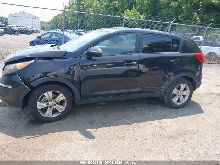 2012 Kia Sportage Lx VIN: KNDPB3A27C7290498 Lot: 40029419