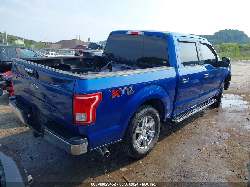 2017 FORD F150 VIN: 1FTEW1EF0HFB46270