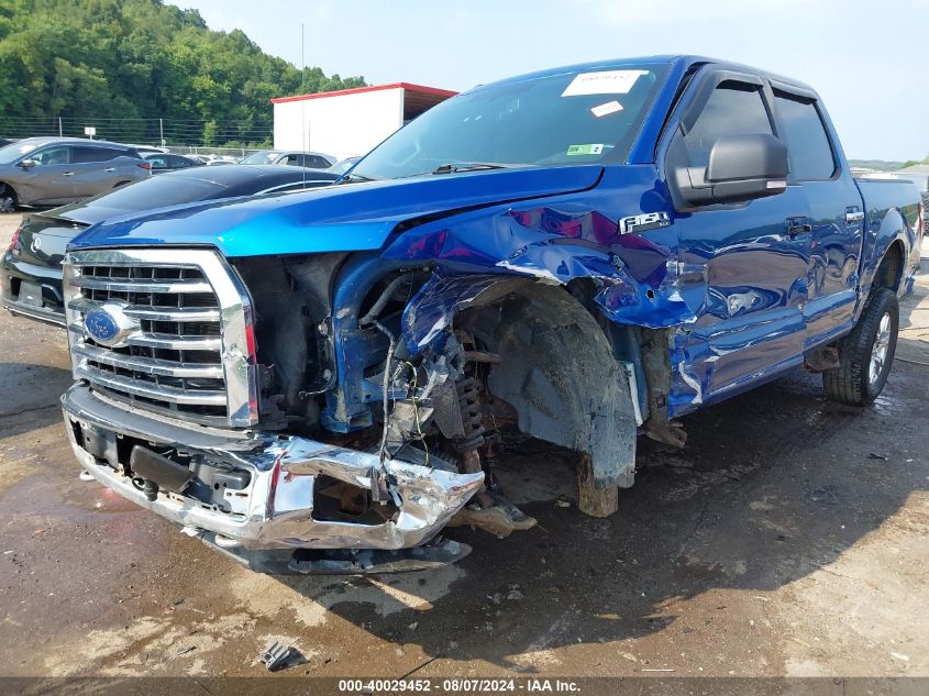 2017 FORD F150 VIN: 1FTEW1EF0HFB46270