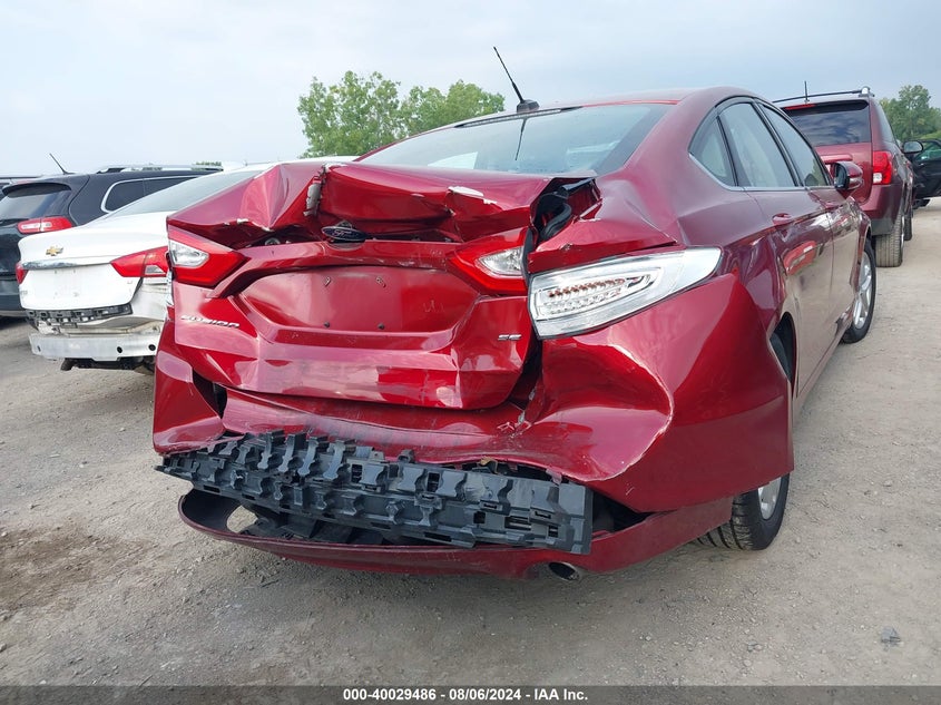 2015 Ford Fusion Se VIN: 1FA6P0H7XF5108652 Lot: 40029486